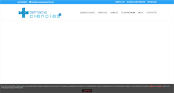 Desktop Screenshot of farmaciaciencias18.com